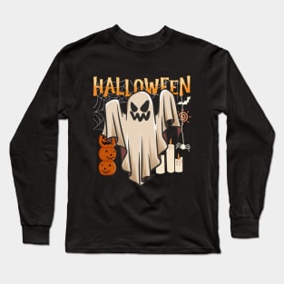 Halloween costume Funny Boo Long Sleeve T-Shirt